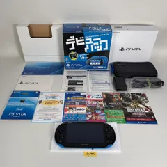 【G0745】PSVita PlayStation Vita バリューパック ブルー/ブラック PCHJ-10025