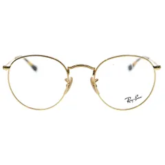 Ray Ban (レイバン) ROUND METAL RB3447V メタルフレーム フルリム ラウンド サングラス メガネ ゴールド