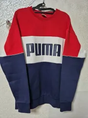 PUMA プーマ スウェット レッド/ネイビー