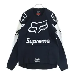 SUPREME (シュプリーム) 18SS ×Fox Racing Moto Jersey Top フォックスレーシング モトジャージトップ モトクロスシャツ ブラック