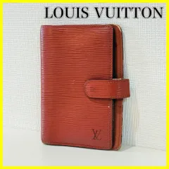 ■鑑定済■LOUIS VUITTONルイヴィトン エピレザー 手帳カバー