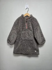 ヒツジ ボア キッズ 130 フリース Anorak（アノラック） ブラウン