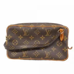 ルイ・ヴィトン(Louis Vuitton) ルイ・ヴィトン ショルダーバッグ モノグラム ポシェットマルリーバンドリエール M51828 ブラウンレディース