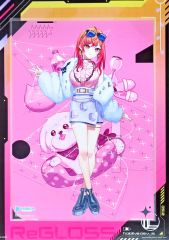 [중고] 종이 제품 이치조 리카 화 비주얼 보드 [이치 반 쿠지 hololive DEV_IS ReGLOSS] 이치조 리카 화상