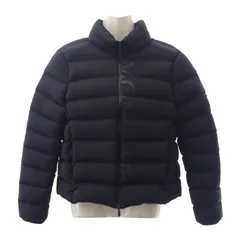 ★衿裏に多少スレあり★ MONCLER CERCES ショートダウン 1 ダウンジャケット ナイロン ブラック レディース