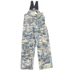 未使用品□GUCCI THE NORTH FACE グッチ ザ・ノースフェイス 21AW 663768 フォレストプリント ツナギ オーバーオール マルチカラー S ハンガー付き 正規品 メンズ