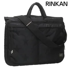 ポーター 星柄ナイロン2WAYトートバッグ メンズ