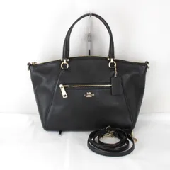 『USED』 コーチ 79997 2WAYバッグ ショルダーバッグ レザー ブラック