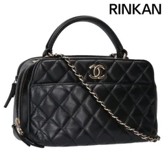 シャネル  A92238 トレンディCC ラムスキンチェーンショルダーバッグ レディース