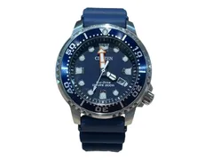 CITIZEN (シチズン) PROMASTER プロマスター エコドライブ DIVER’S 200M アナログ腕時計 E168-S100631 ネイビー×シルバー メンズ/025
