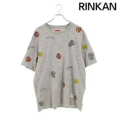 シュプリーム  20SS  University S/S Top マルチワッペンTシャツ メンズ L