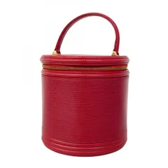 【6ac1895】ルイヴィトン ハンドバッグ エピ カンヌ M48037  カスティリアンレッド【中古】レディース