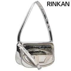 ディーゼル  1DR Dロゴメタリック2WAYハンドバッグ メンズ