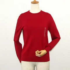 Mサイズ【UNIQLO】（ユニクロ）赤色クルーネックセーター