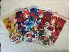五等分の花嫁ff あつあつ 中華料理店 キーホルダー 一花 二乃 四葉 コレクションシート 一花 二乃 三玖 五月 7点セット