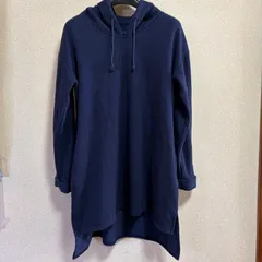 裏起毛ロングパーカー　レディース　Lサイズ