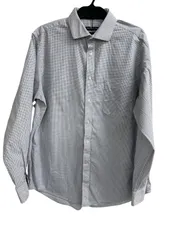 TOMMYHILFIGER 柄　長袖シャツ　L    267