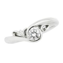 K.UNO ケイウノ PT900 プラチナ ダイヤ0.304ct リング サイズ9号