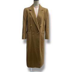 アクアスキュータム カシミヤ100％ ダブル ロングコート LL 大きい