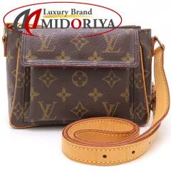 LOUIS VUITTON ルイヴィトン モノグラム ヴィバシテPM M51165 ショルダーバッグ ブラウン レディース/353035【中古】