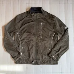 ト2512-④-5525 寅壱　ワークジャケット　作業着　カーキグリーン　L ストレッチ