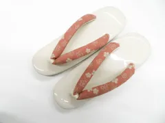 【京松】和装小物 草履 お洒落 約22.5cm 美品 kyo8w01-46