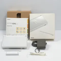 美品 DS Lite クリスタルホワイト 遊べるセット 動作確認済み ニンテンドー Nintendo dslite DSLITE DS Lite 任天堂