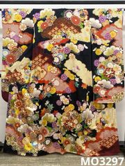 振袖 金彩 柄八掛 桜 身丈158cm MO3302 - メルカリ