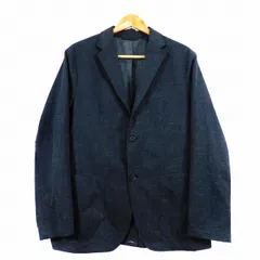 プラステ PLST テーラードジャケット シングル 長袖 センターベント 無地 L 黒 ブラック アウター