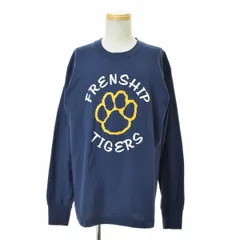【FRUITOFTHELOOM】90s USA製 FRENSHIP TIGERS プリント長袖Tシャツ