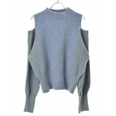 【LagunaMoon】ショルダースリット長袖ニットセーター