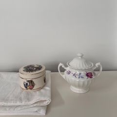 内藤ルネ ピエロ型陶器のシュガーポット 昭和レトロ - メルカリ