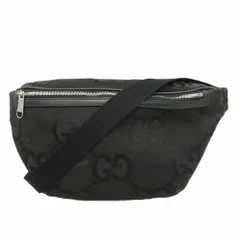 グッチ(Gucci) グッチ バッグ・ボディバッグ ジャンボGG 696031 キャンバス ブラック メンズ P2064676