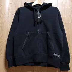 【Mサイズ】GU × UNDERCOVER ヘビーウェイトスウェットフルジップパーカー ブラック