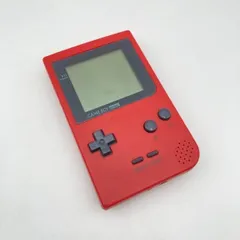 【中古】本体）【動作確認済みジャンク】任天堂/ゲームボーイポケット レッド/MGB-001/電池ブタなし・画面内側イタミ[6]