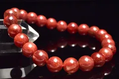 【１点物】チベット産◇高発色 アンデシン　7.5mm　ブレスレット パワーストーン 天然石 _MC3766