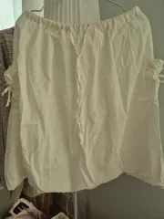 アイボリー バルーン スカート