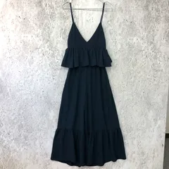dazzlin ダズリン フリル キャミ オールインワン ネイビー Fサイズ □〇☆のサムネイル