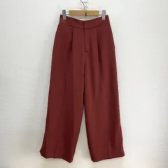 nano・universe ナノユニバース NL82PTL010KN ワンタック ワイドパンツ スラックス 38 10131434