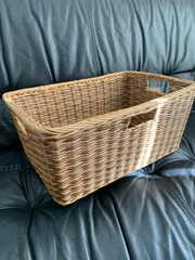 F)CAINZ カインズホーム 籐バスケット ラタン インナーボックス