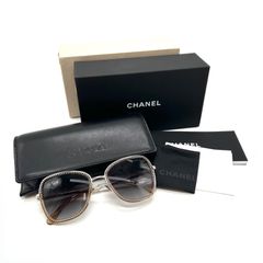 CHANEL シャネル サングラス ラインストーン レディース 4277ｰB 53□20