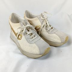 NO NAME ノーネーム 厚底スニーカー スピードジョガー 36 23cm 白 金