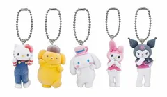 サンリオキャラクターズ ミニチュアチャーム ライブキャラクター 全5種セット BANDAI コンプリート