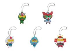 機動戦士ガンダム SDガンダムさん達スイングマスコット 全5種セット BANDAI コンプリート