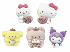 capsule flockies スタジオハヌル×サンリオキャラクターズ 全5種セット BANDAI コンプリート