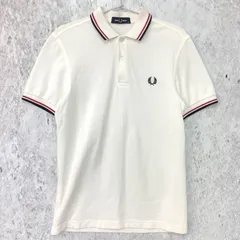 FRED PERRY フレッドペリー ポロ シャツ ホワイト XSサイズ □〇☆