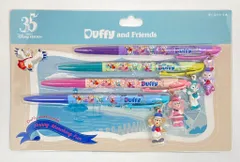 東京ディズニーシー ボールペン4本 Duffy and Friends Happy Marching Fun 35周年