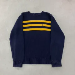 95 ポロ ラルフローレン ストライプ ニット