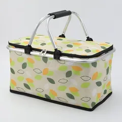 保冷バッグ 大容量 バスケット レジカゴバッグ 保温 クーラーバッグ エコバッグ 折り畳み ショッピングバッグ スポーツ 運動会 キャンプ ア