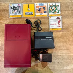 【ジャンク品】Nintendo ディスクシステム　ソフト付き